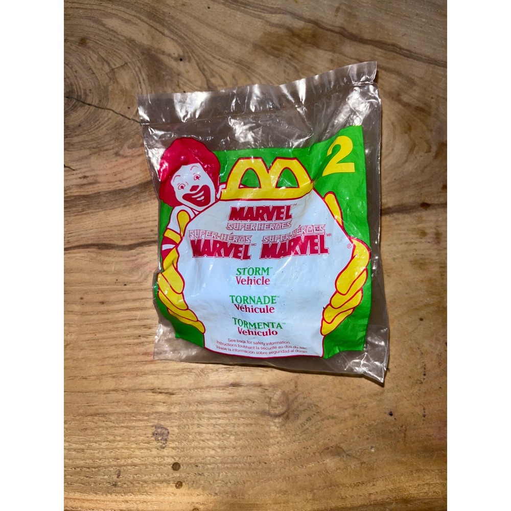1996 McDonalds Marvel Super Heroes Happy Meal Toy Lot Spiderman/Storm/Wolverine - Picture 5 of 10